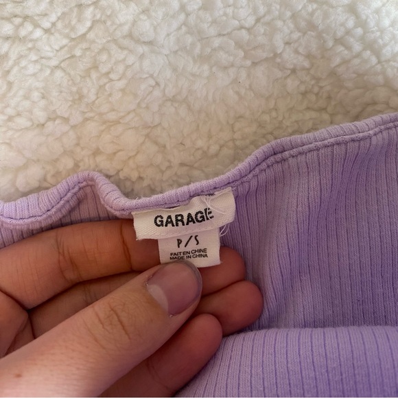 Light purple garage tube top size small - Picture 3 of 3